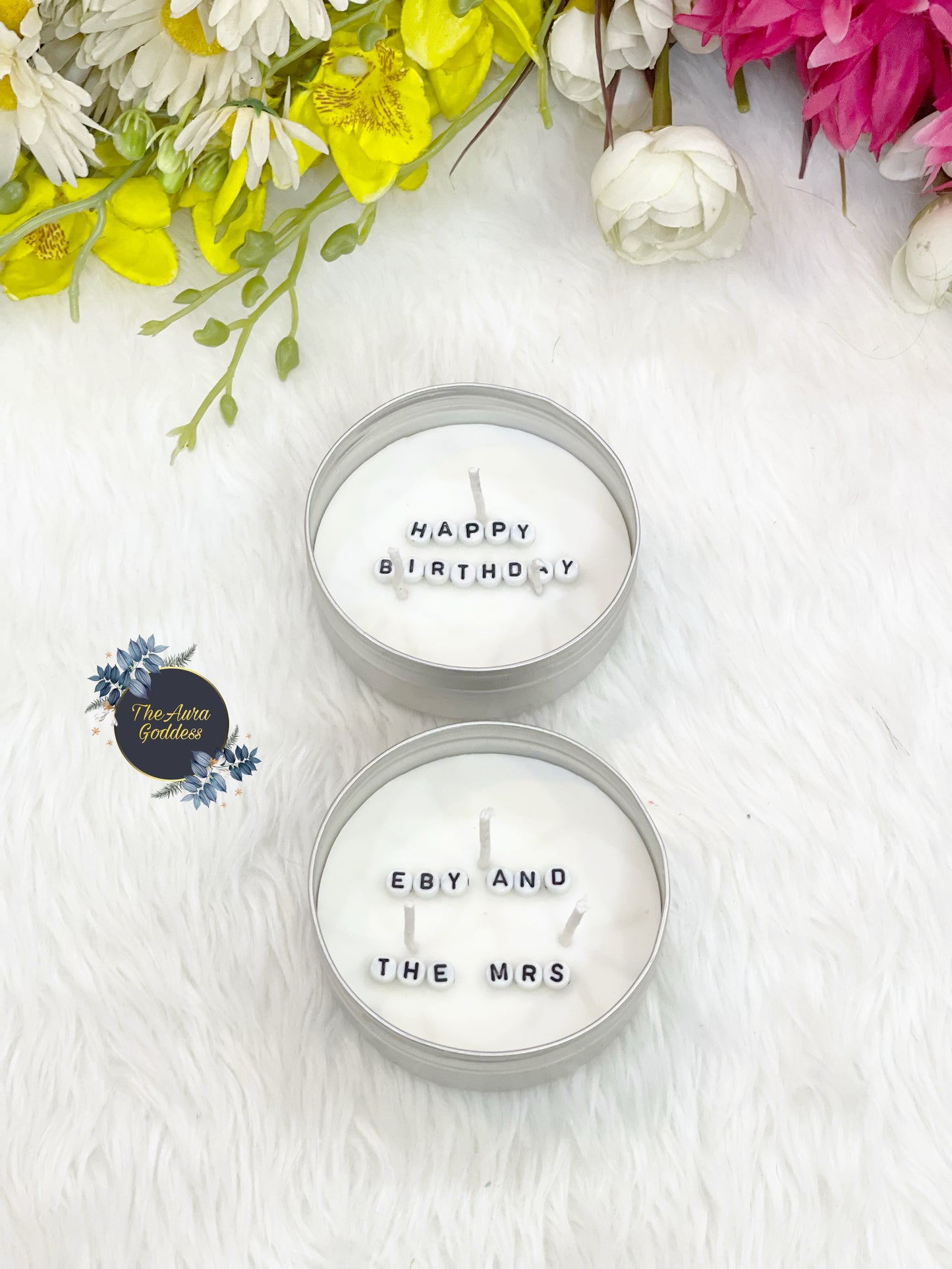 Christmas Secret hidden message candle