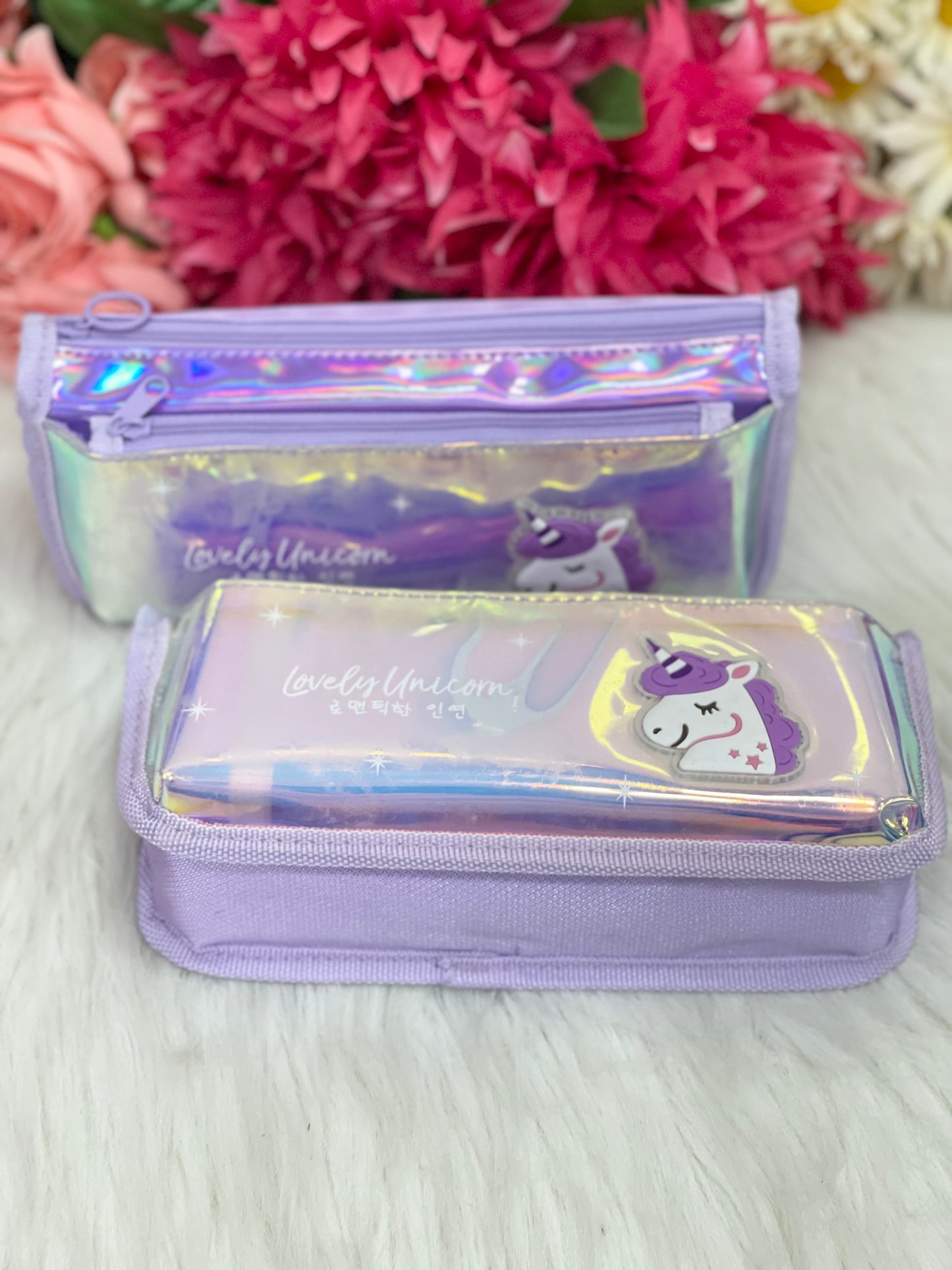 Unicorn stationery pouch