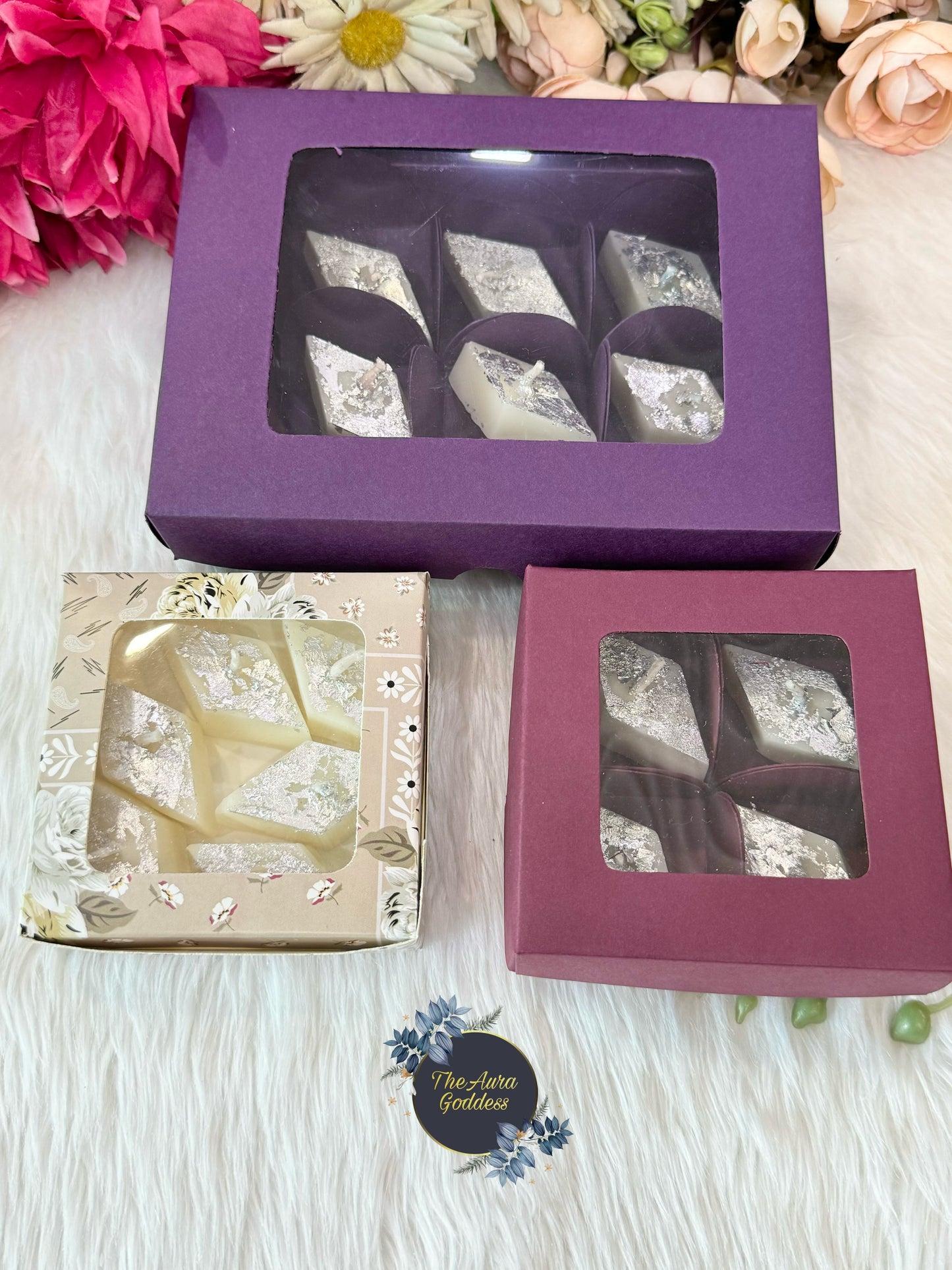 Kaju Katli Barfi Candle
