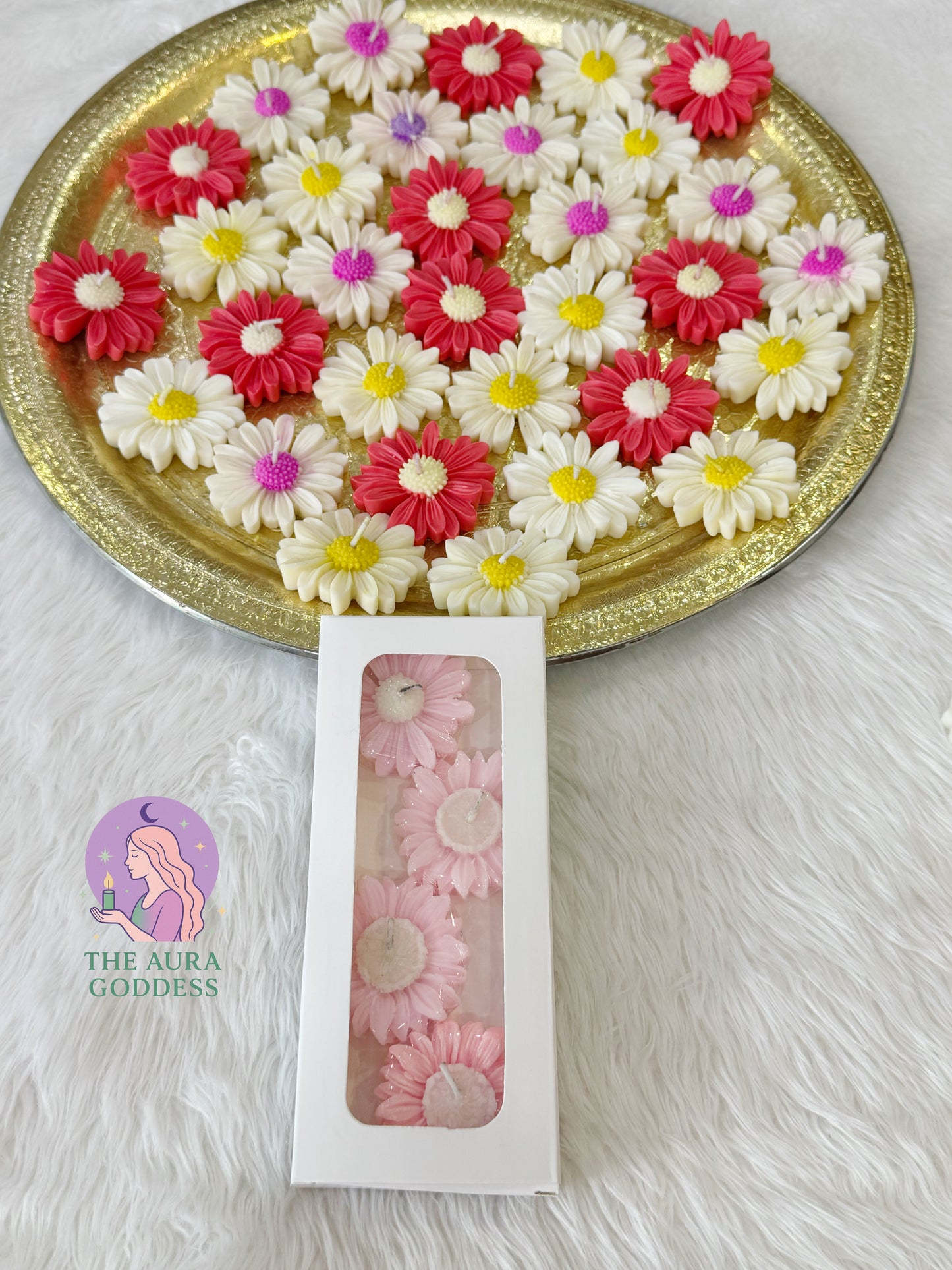 Floating Daisy candles