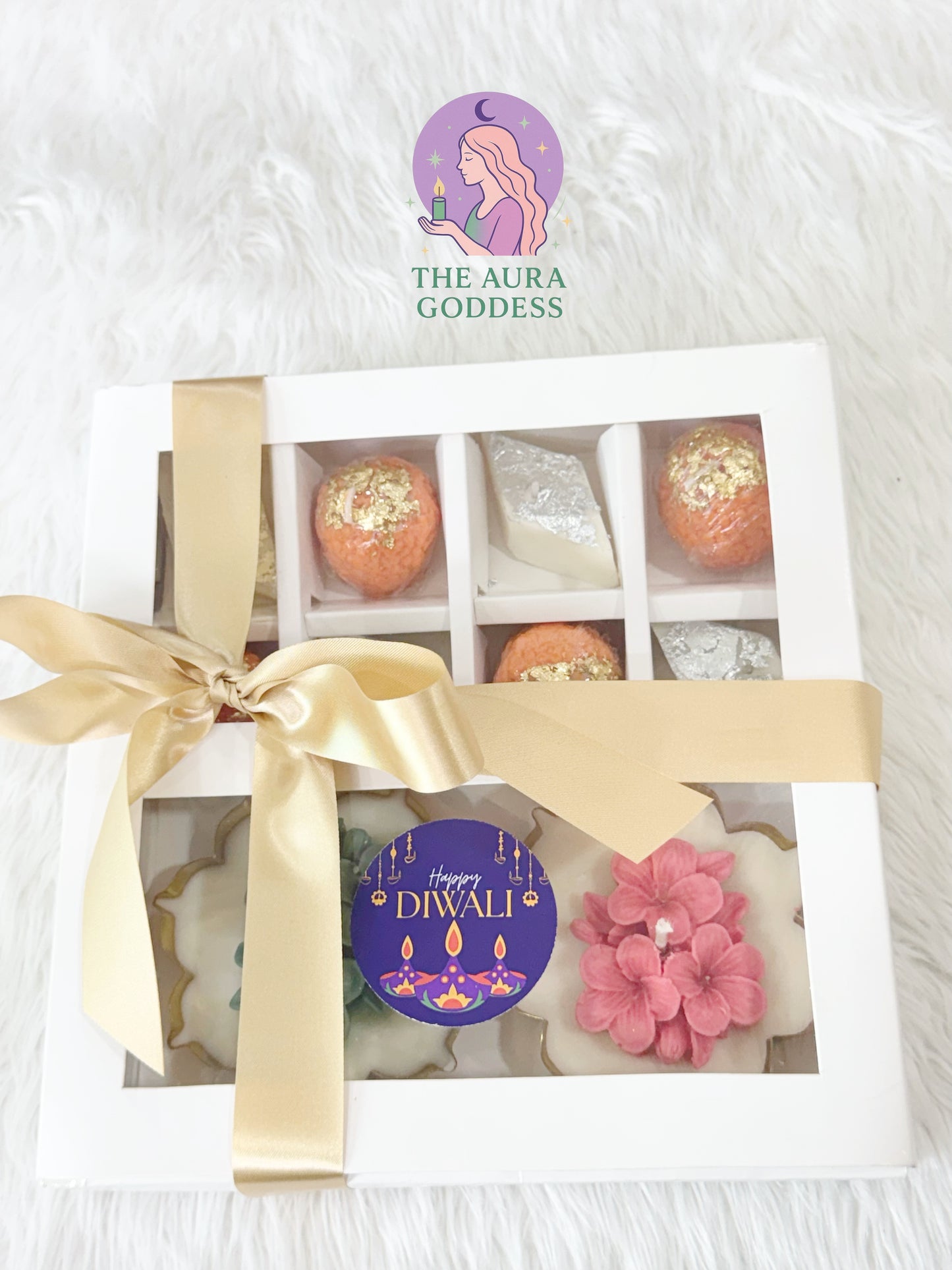 Diwali Mithai Candle Hamper
