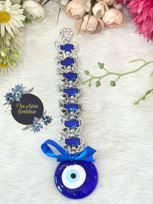 Seven horses Evil eye Wall Hanging