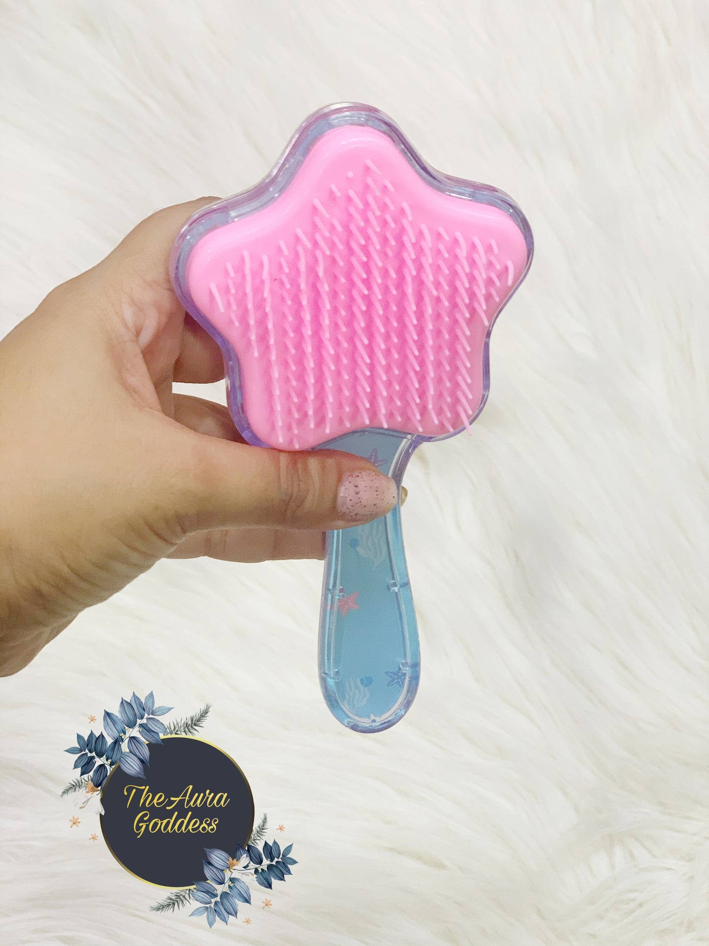 Mermaid hair brush