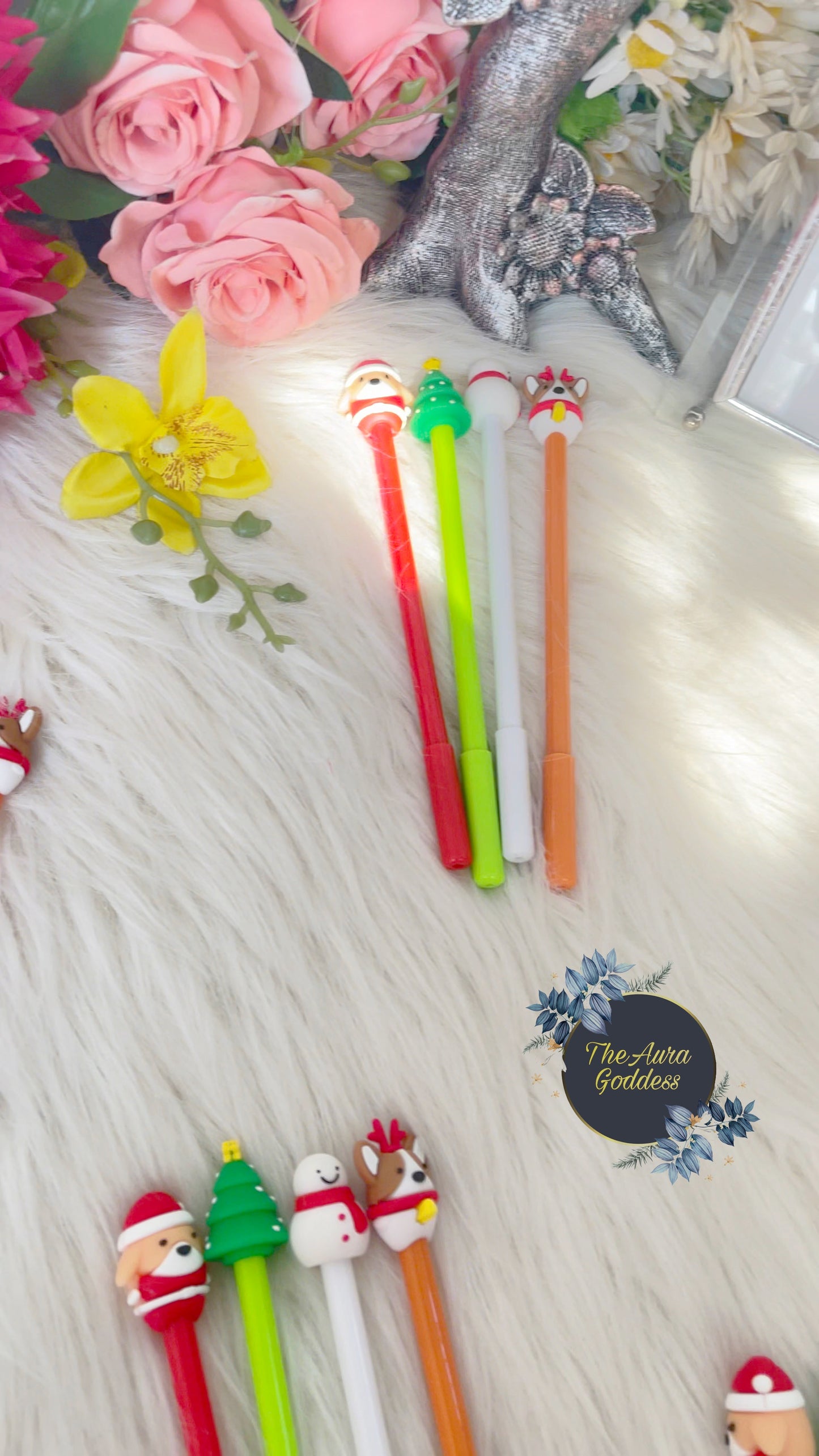 Christmas gel pens