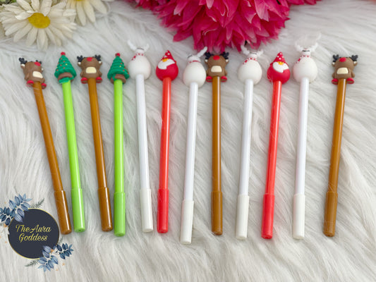 Christmas gel pens
