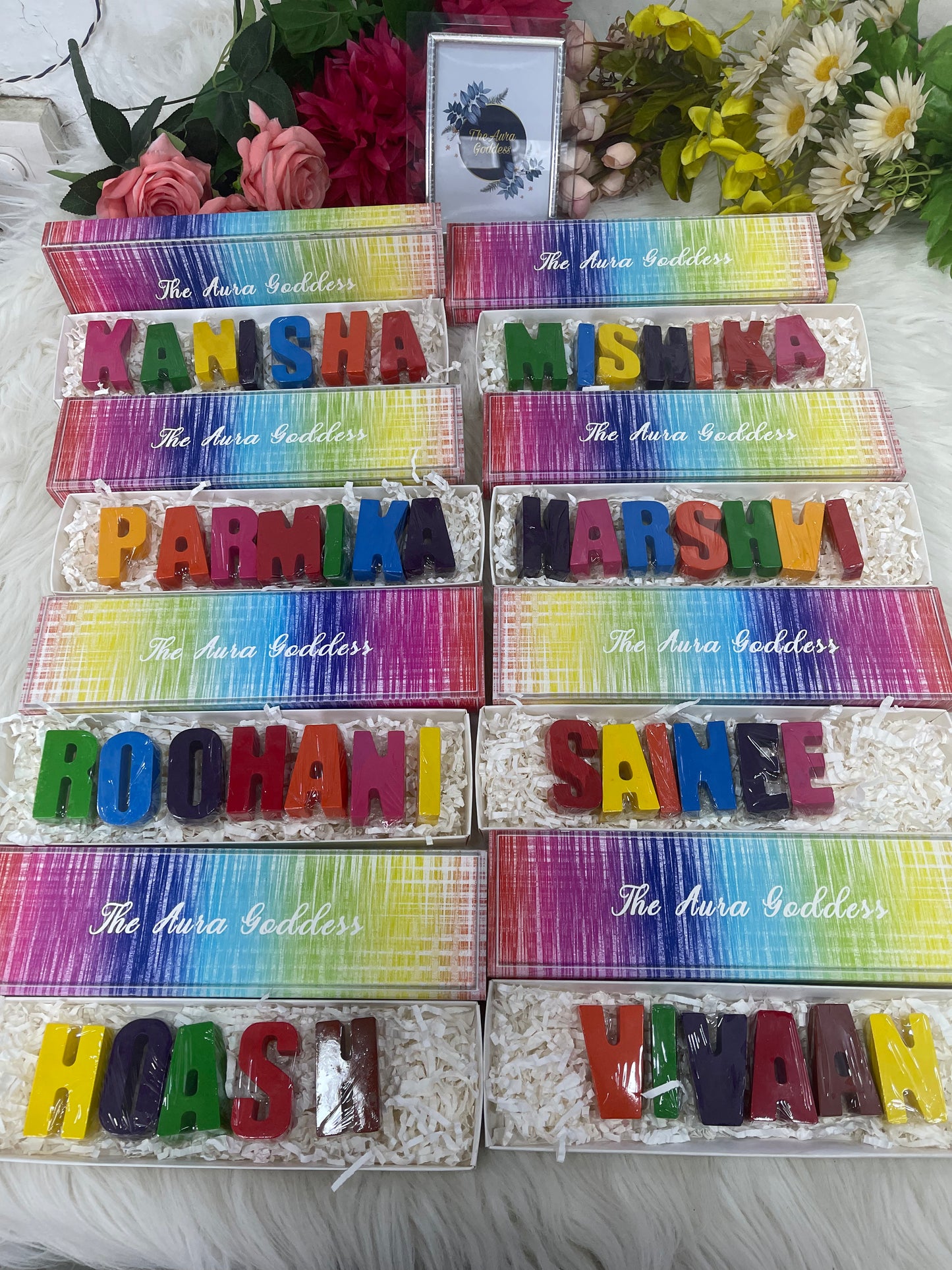 Single color Personalised Name crayons