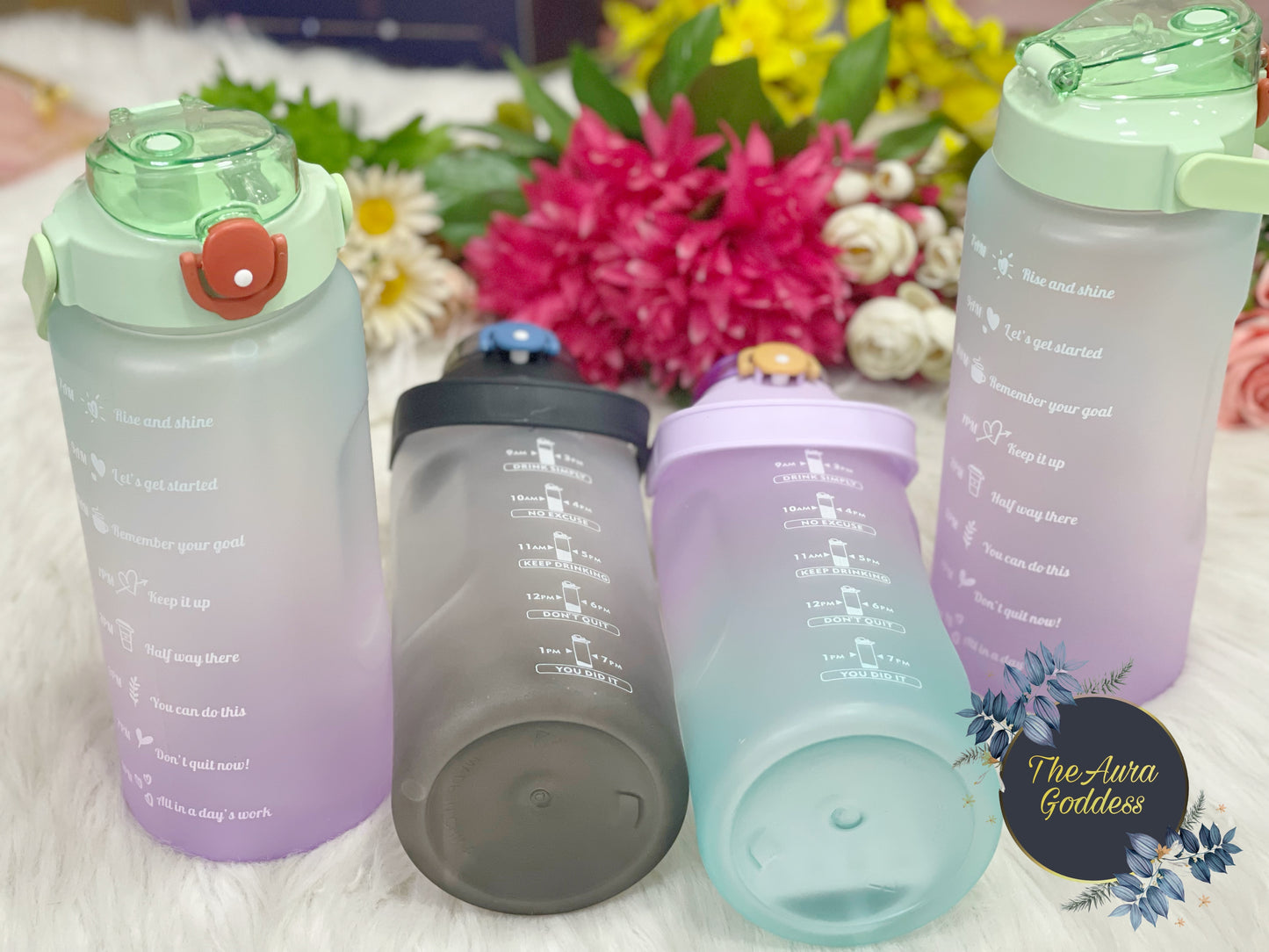2 Ltr Motivational water bottle