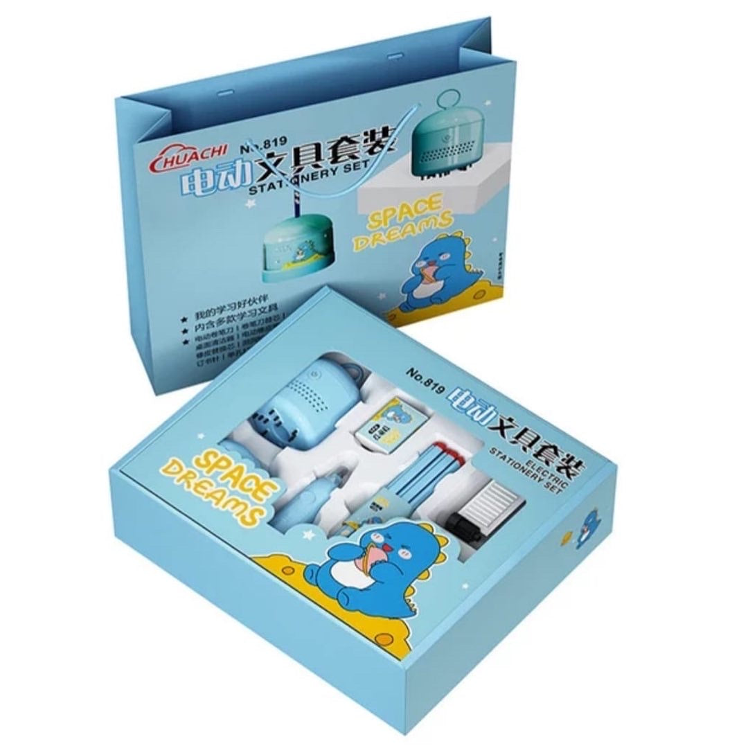Electric stationery set