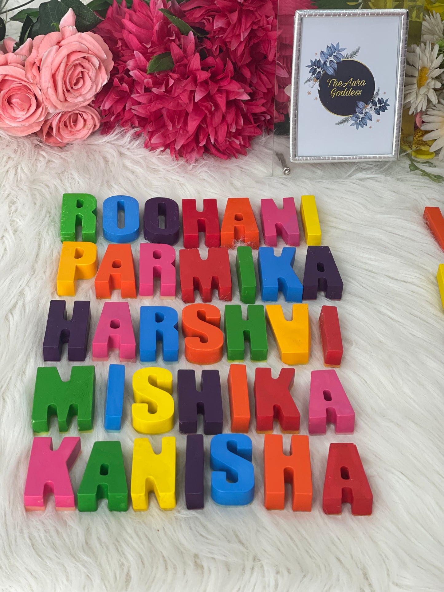 Single color Personalised Name crayons