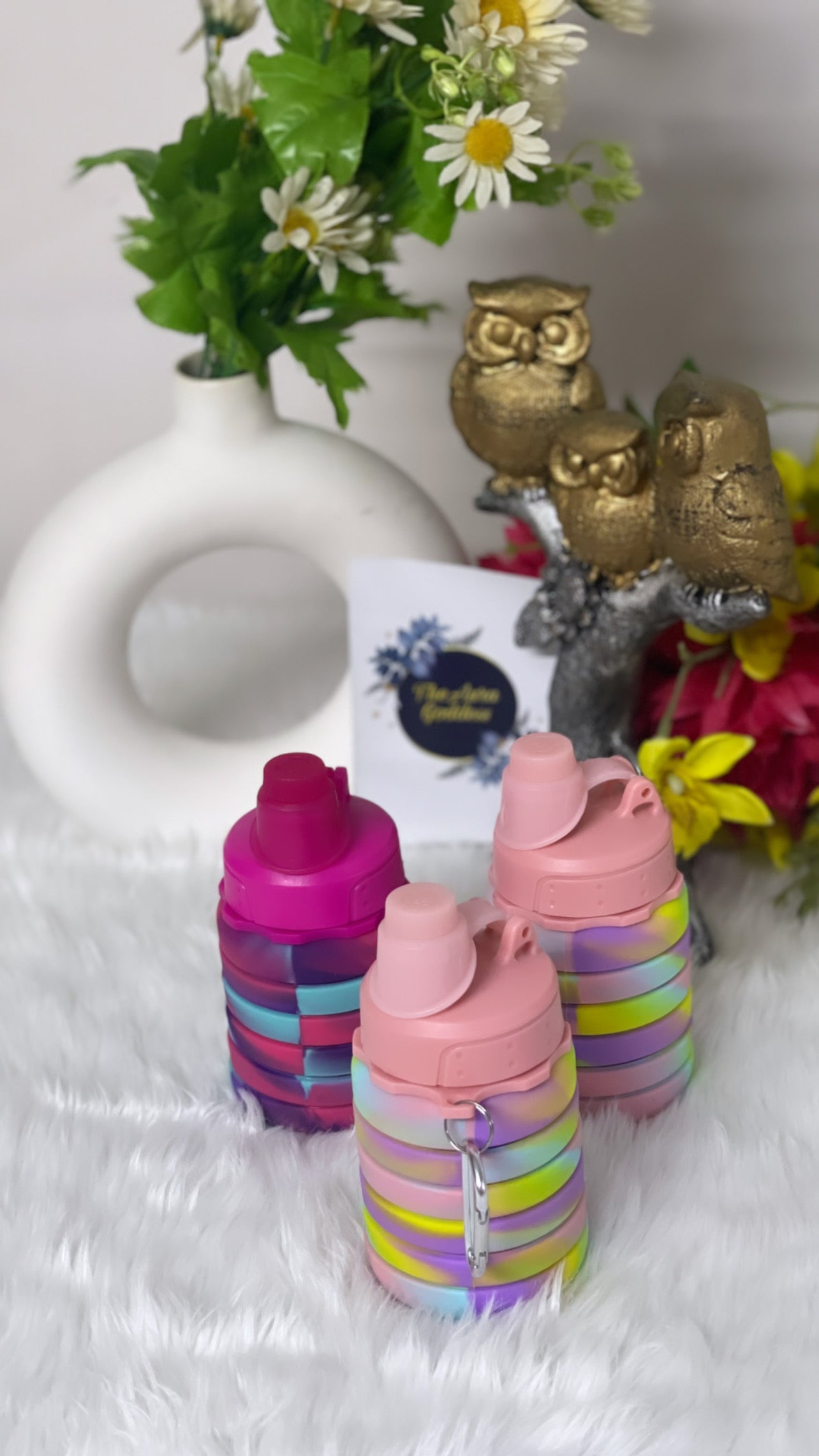 Expandable water bottle