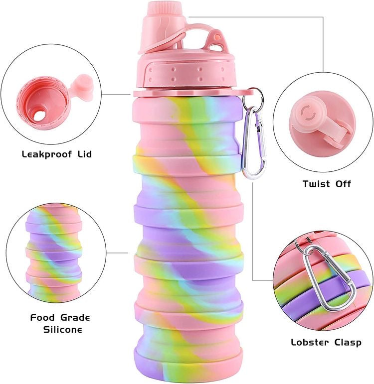 Expandable water bottle