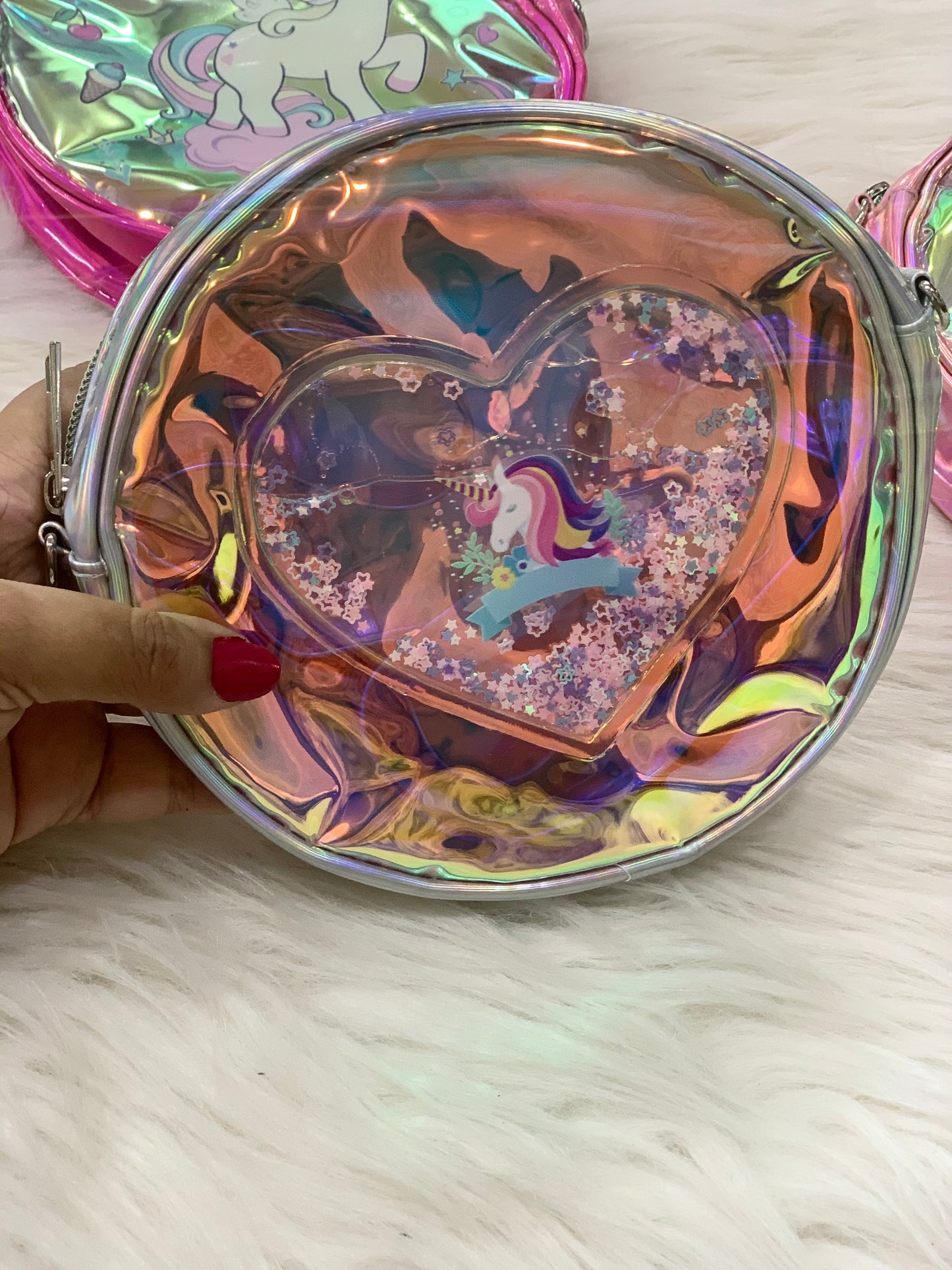 Unicorn 🦄 holographic sling bag