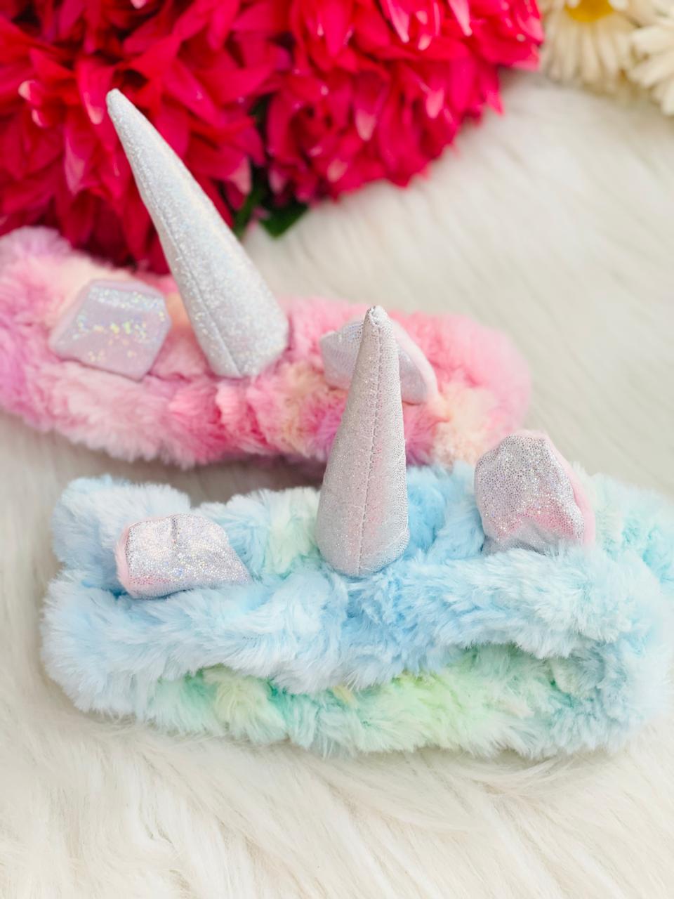 UNICORN FUR HEADBAND