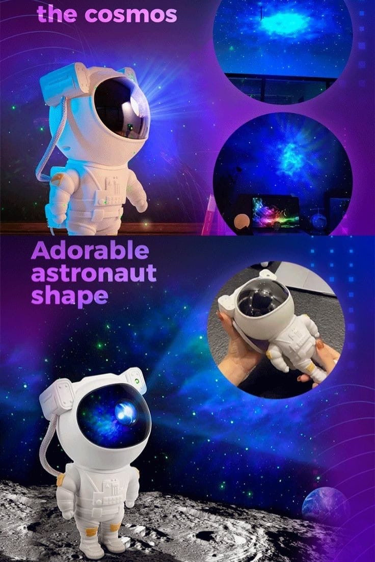 Astronaut galaxy projector