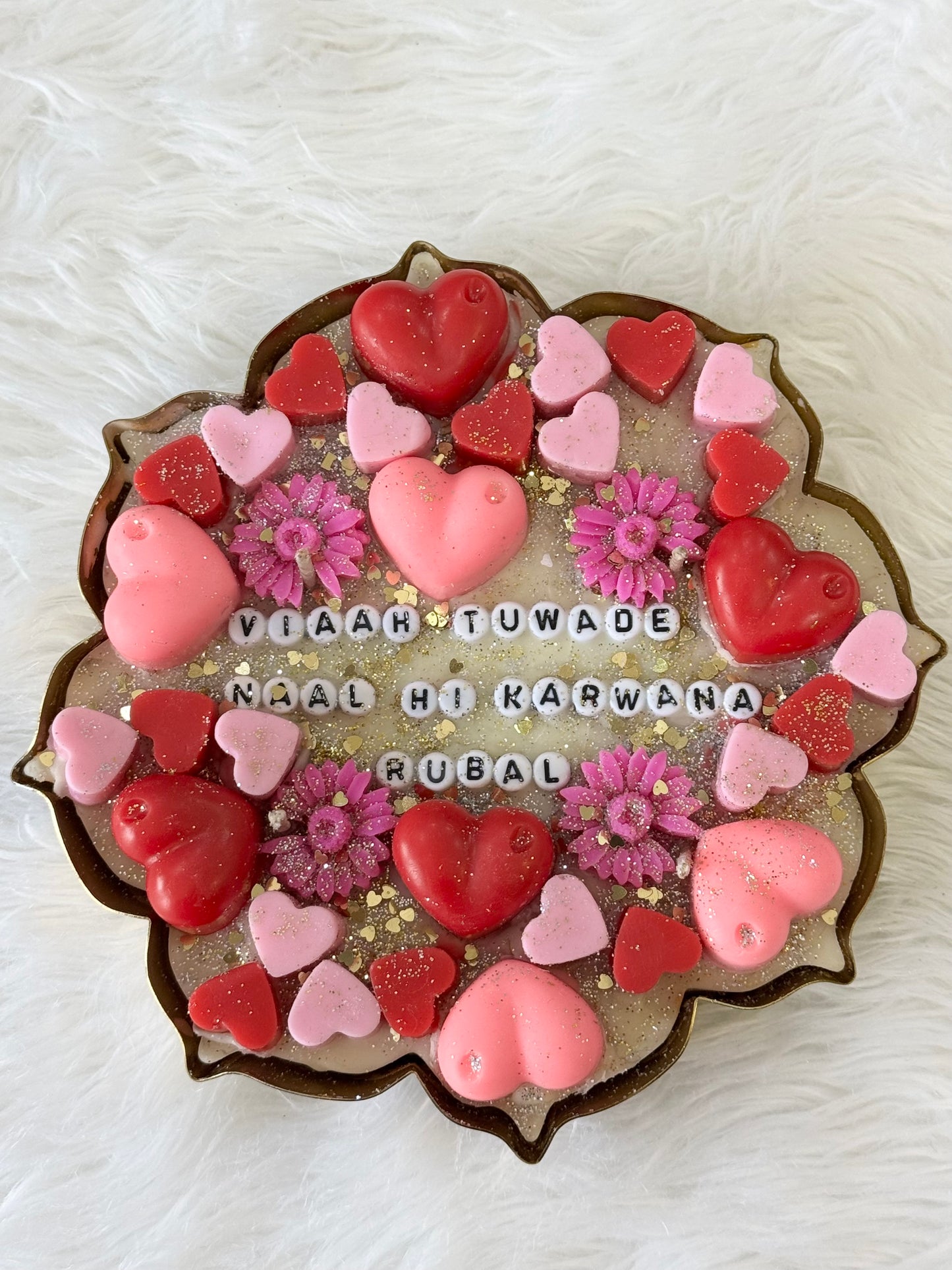 Big Urli Heart Candle