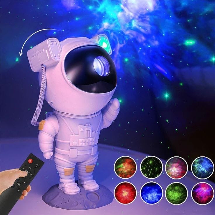 Astronaut galaxy projector