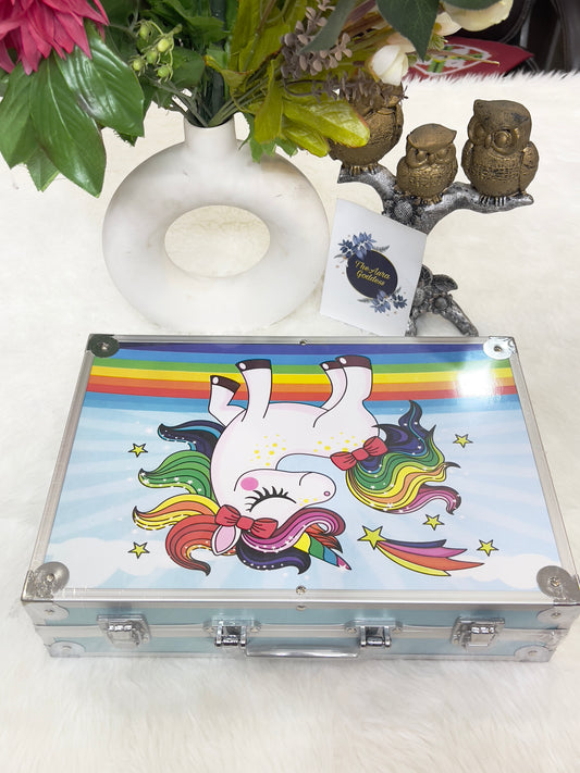 Jumbo Unicorn coloring suitcase