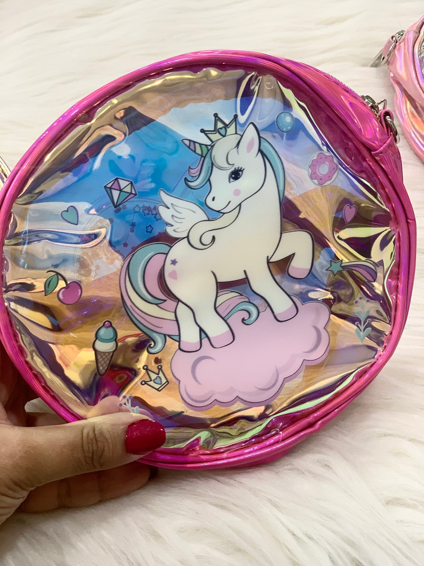 Unicorn 🦄 holographic sling bag