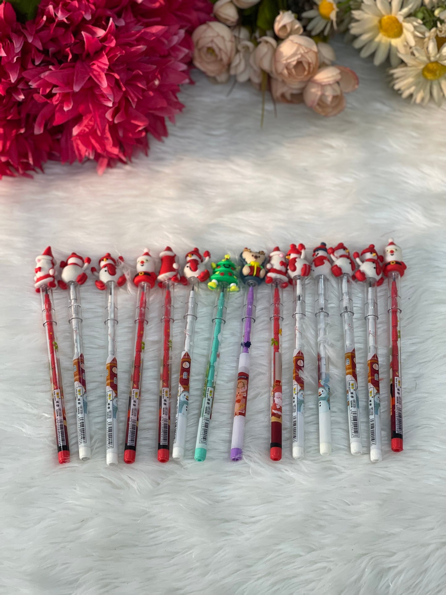 Christmas theme pencils