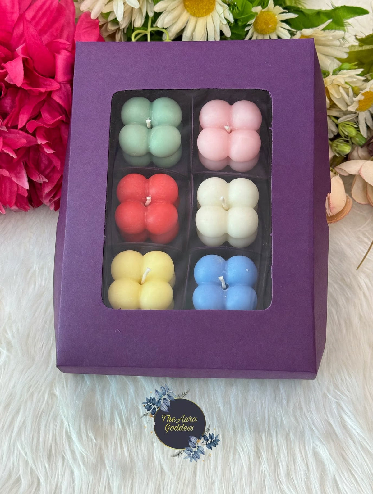 Mini bubble candle
