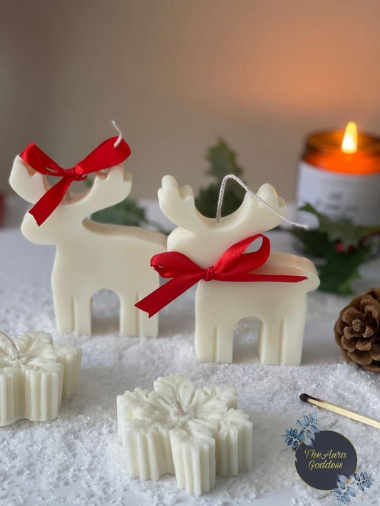 Reindeer Candle