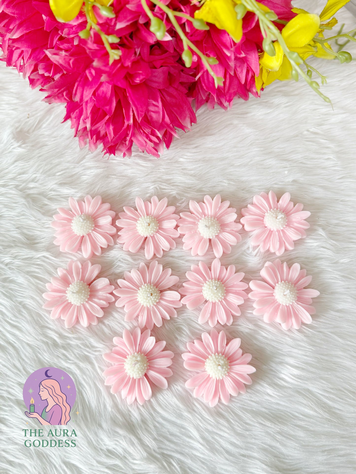 Floating Daisy candles