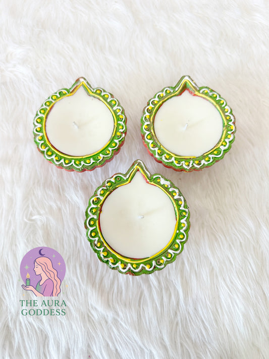 Rangoli diya