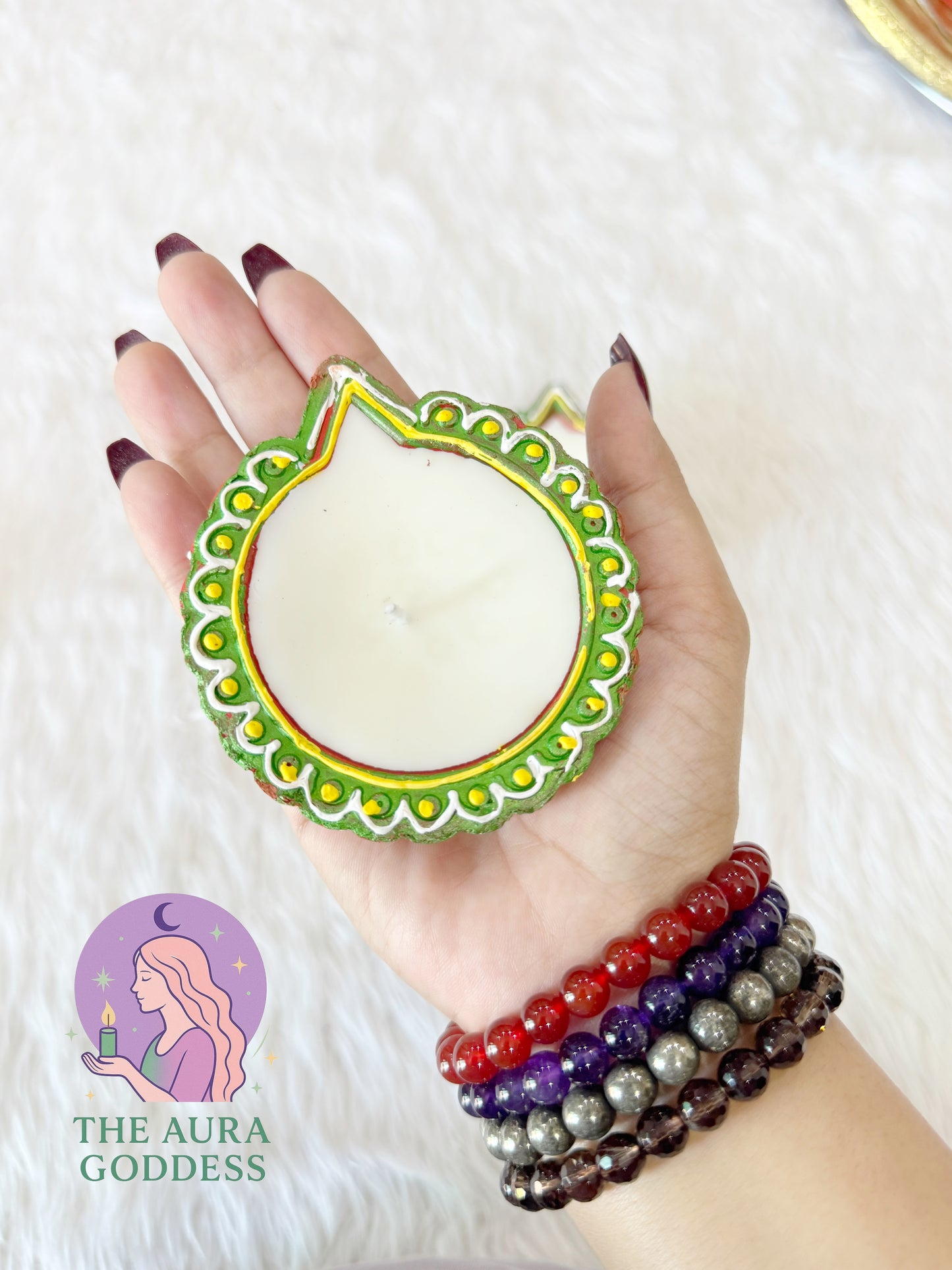Rangoli diya