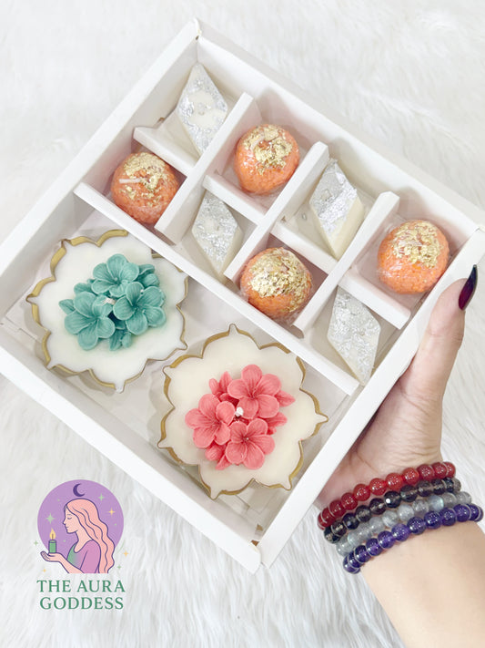 Diwali Mithai Candle Hamper