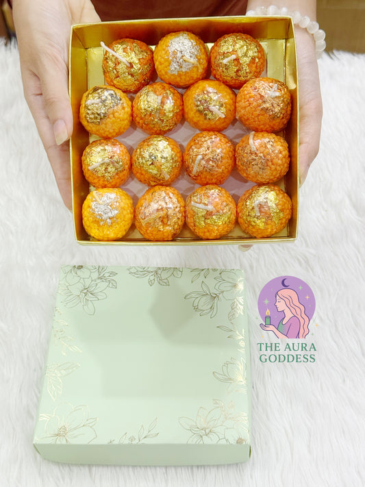 Laddu Candles Gift Box