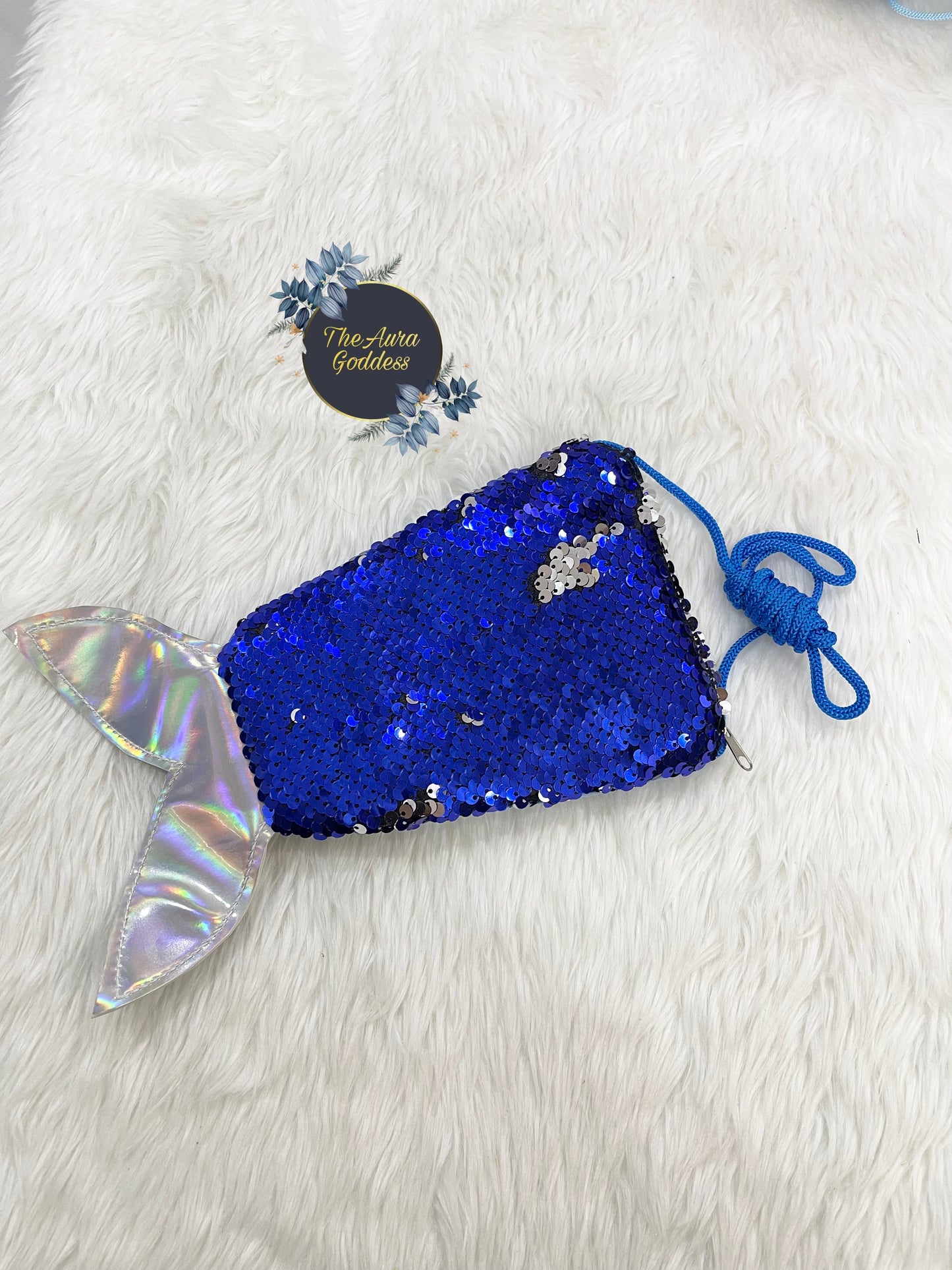 Mermaid sequence sling bag