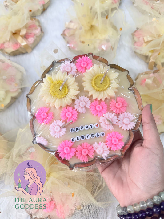 New Year Urli Candle