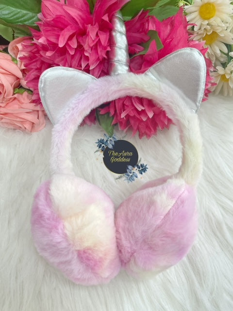 UNICORN FUR EARMUFFS