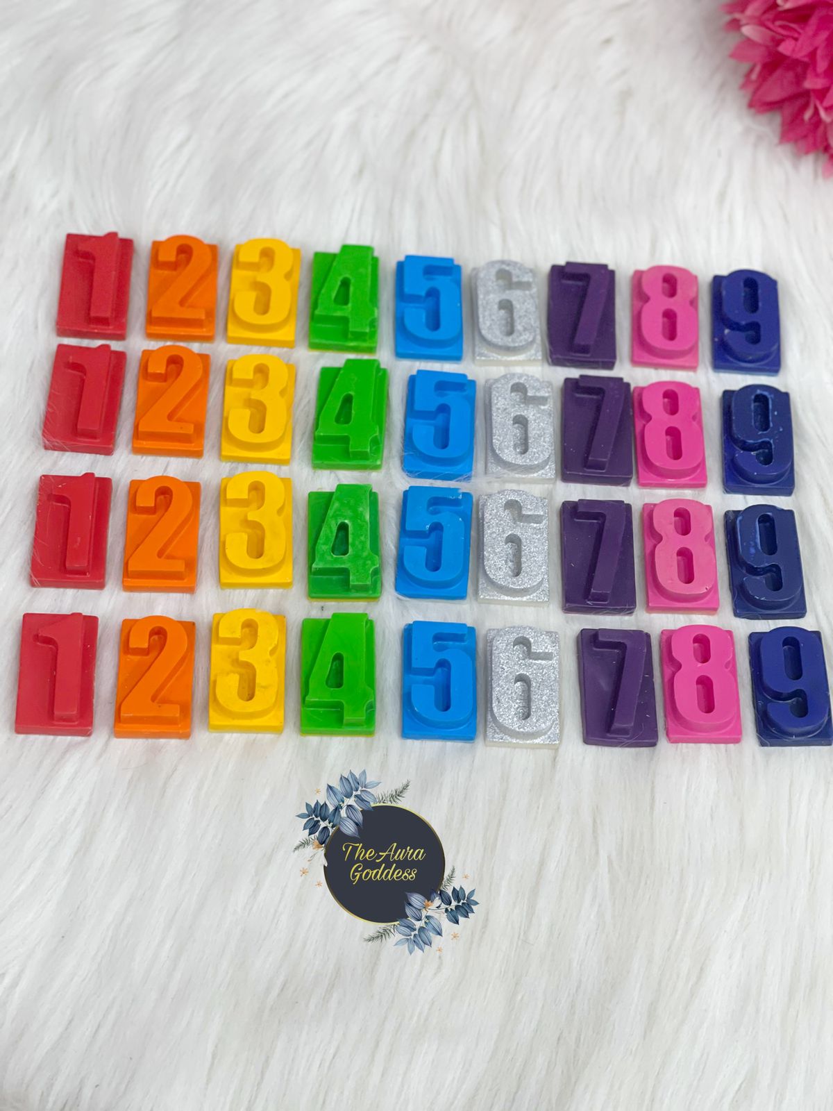 Crayon Number Set