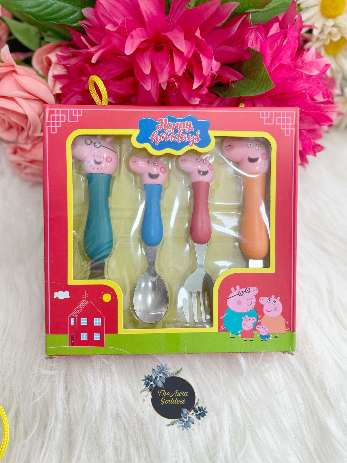 Cartoon cutlery set