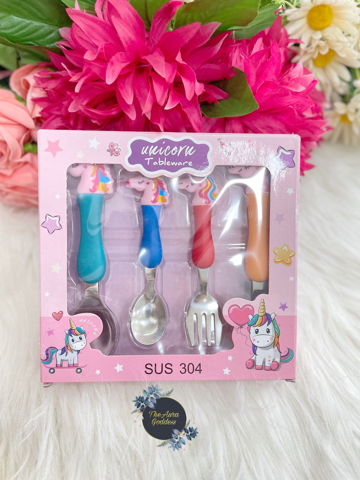 Cartoon cutlery set