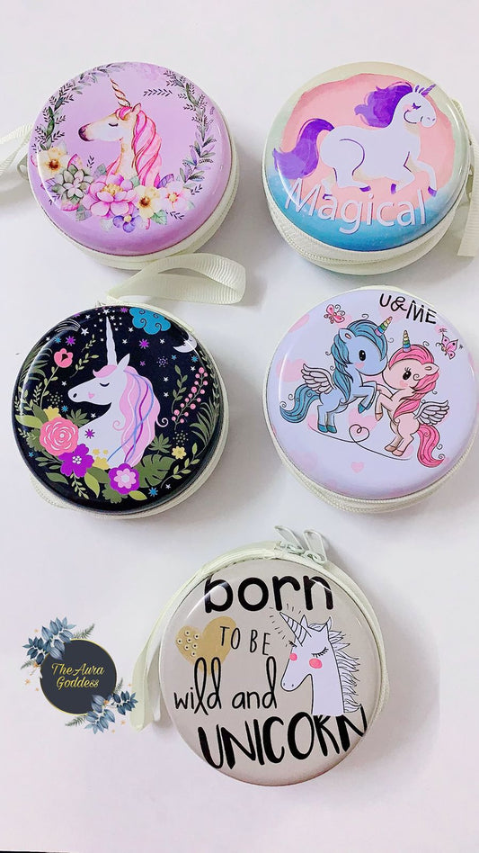 Unicorn round case