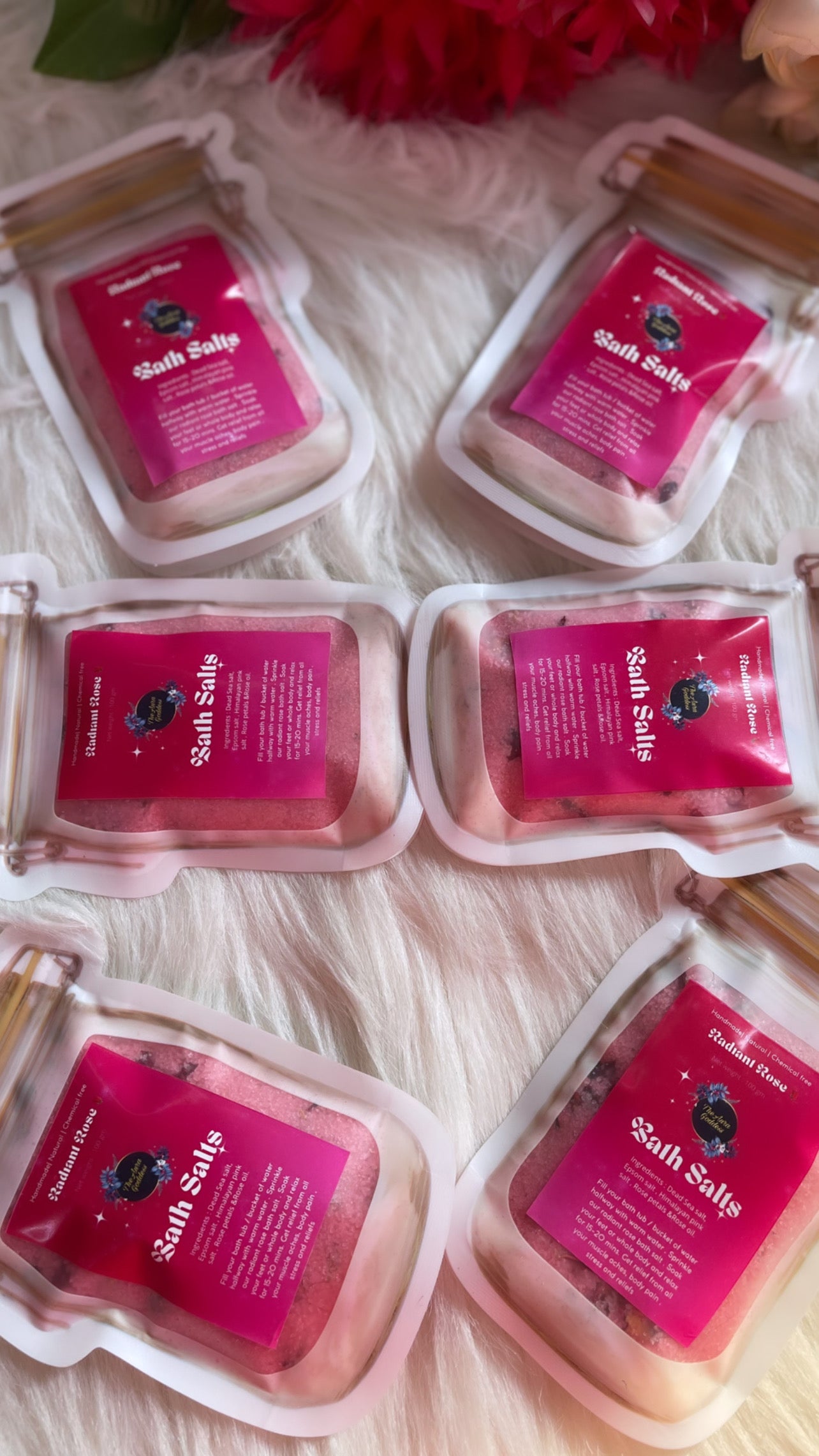 Radiant Rose Bath salt