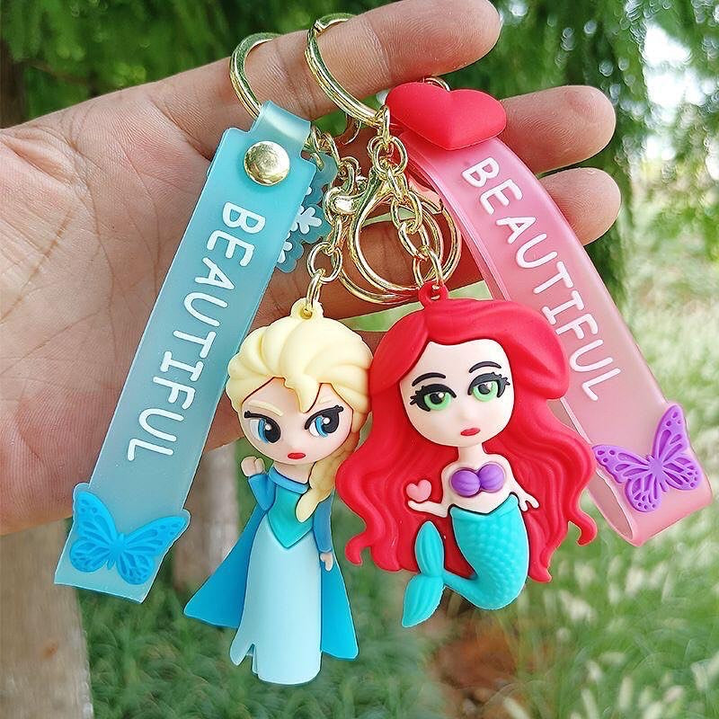 Beautiful doll keychain