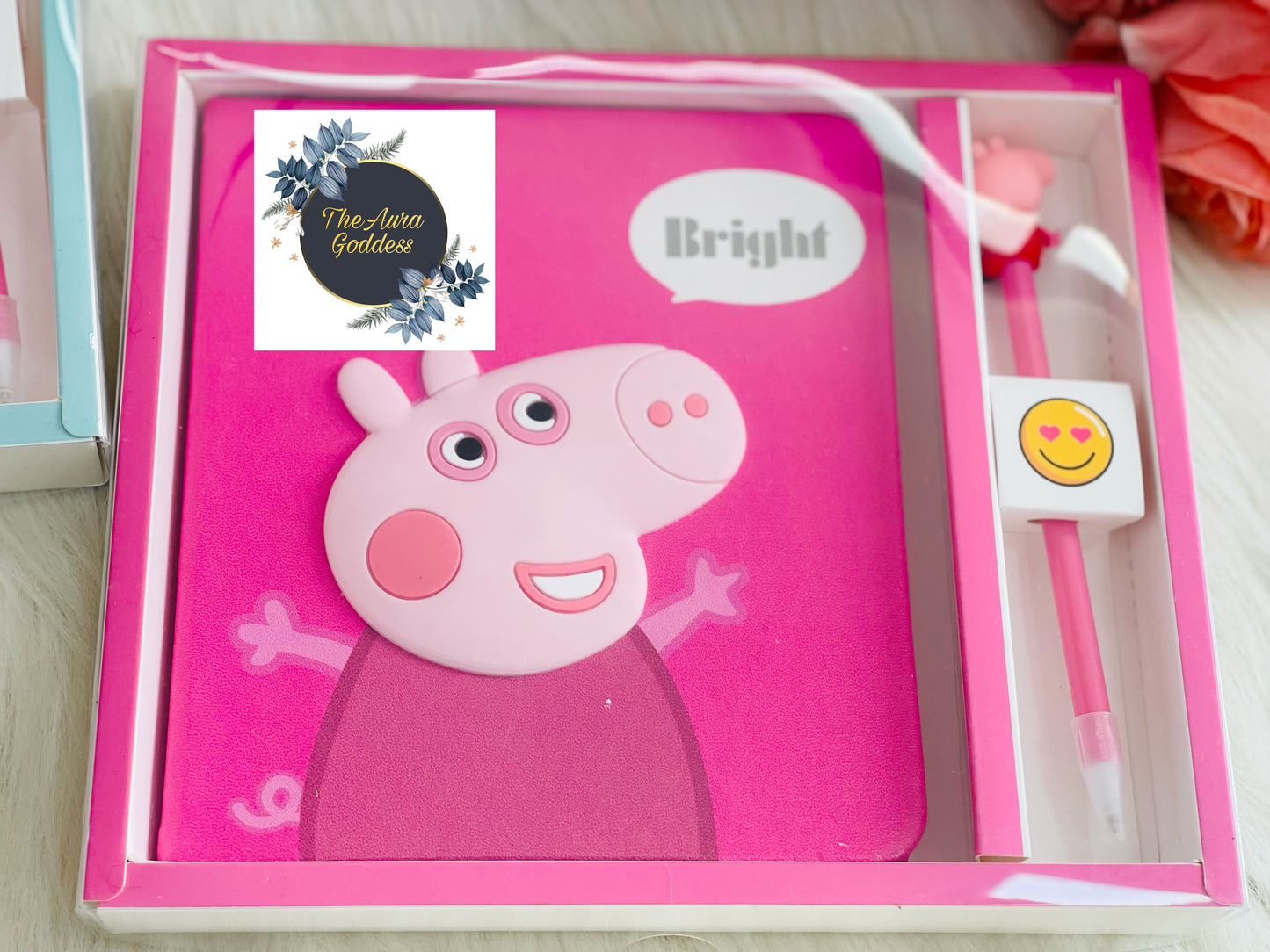 Peppa pig diary with pen combo set