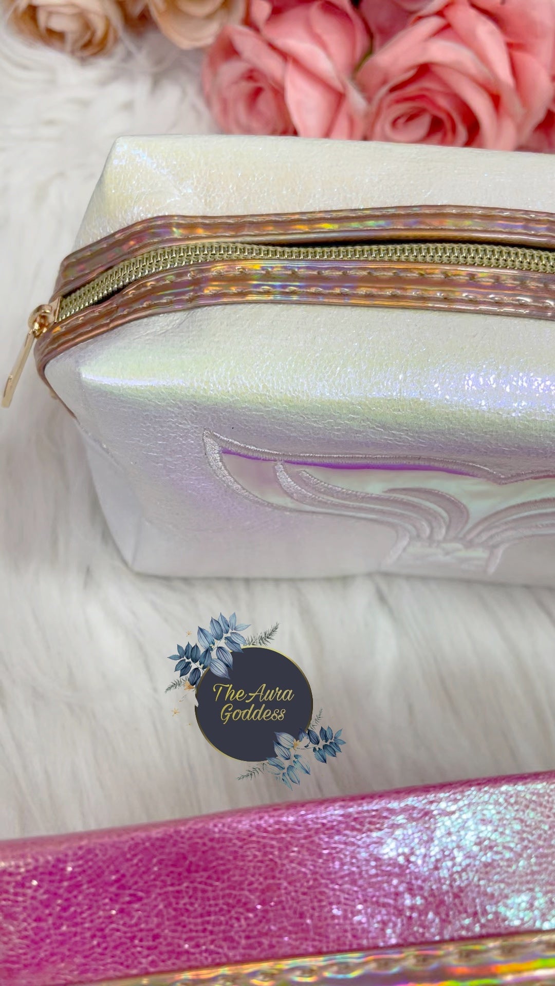 Mermaid cosmetic pouch