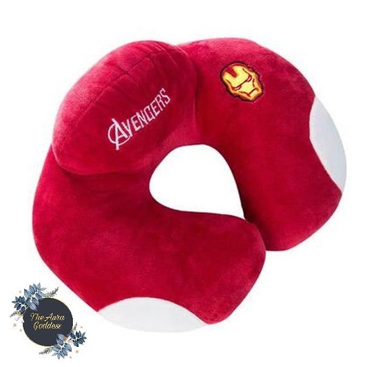 Avengers character U shape neck pillow