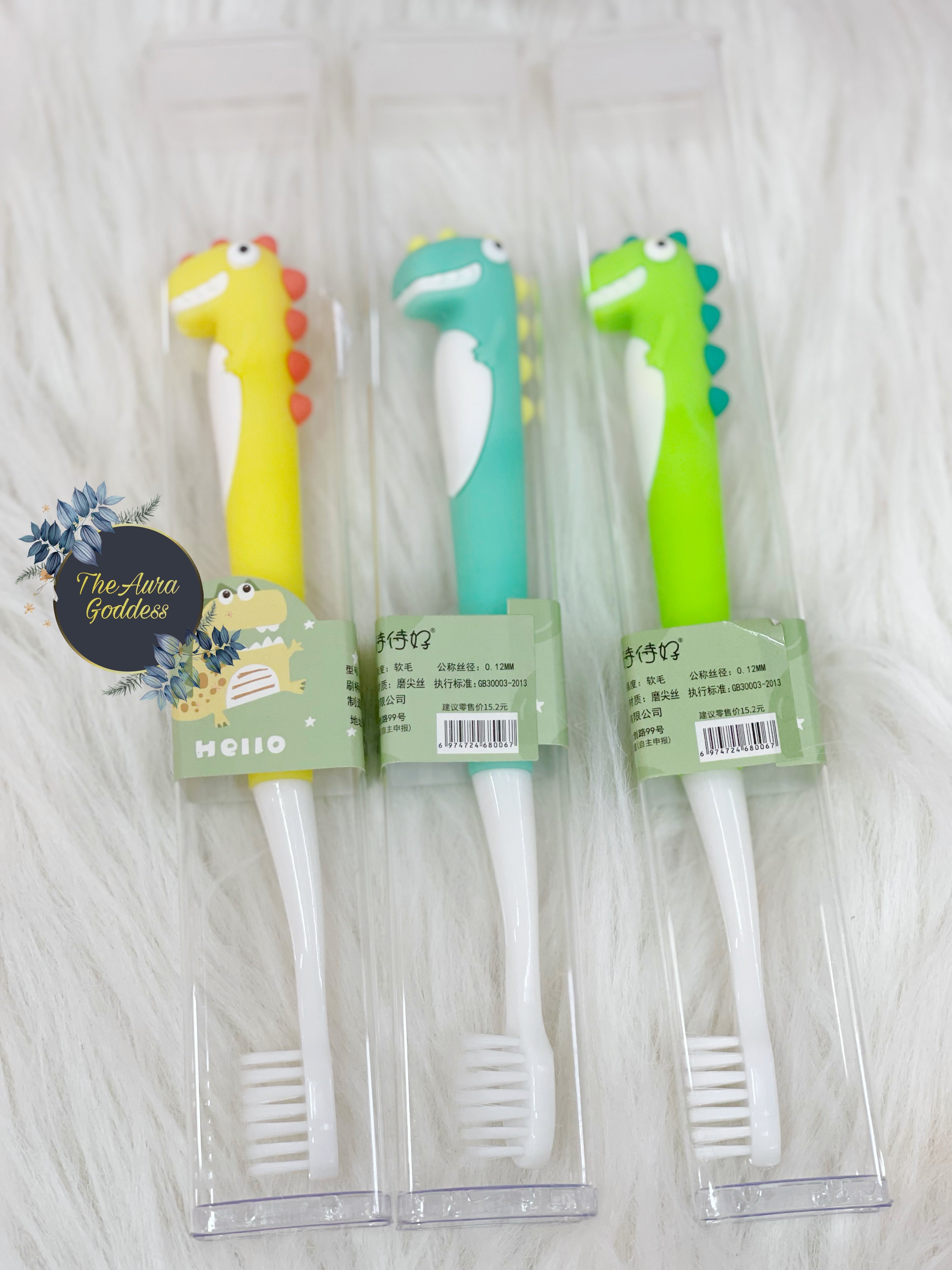 Dino toothbrush – The Aura Goddess