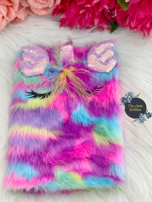 Unicorn Rainbow fur diary