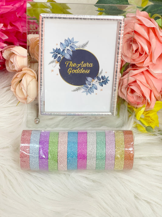 Glitter tape set of 12