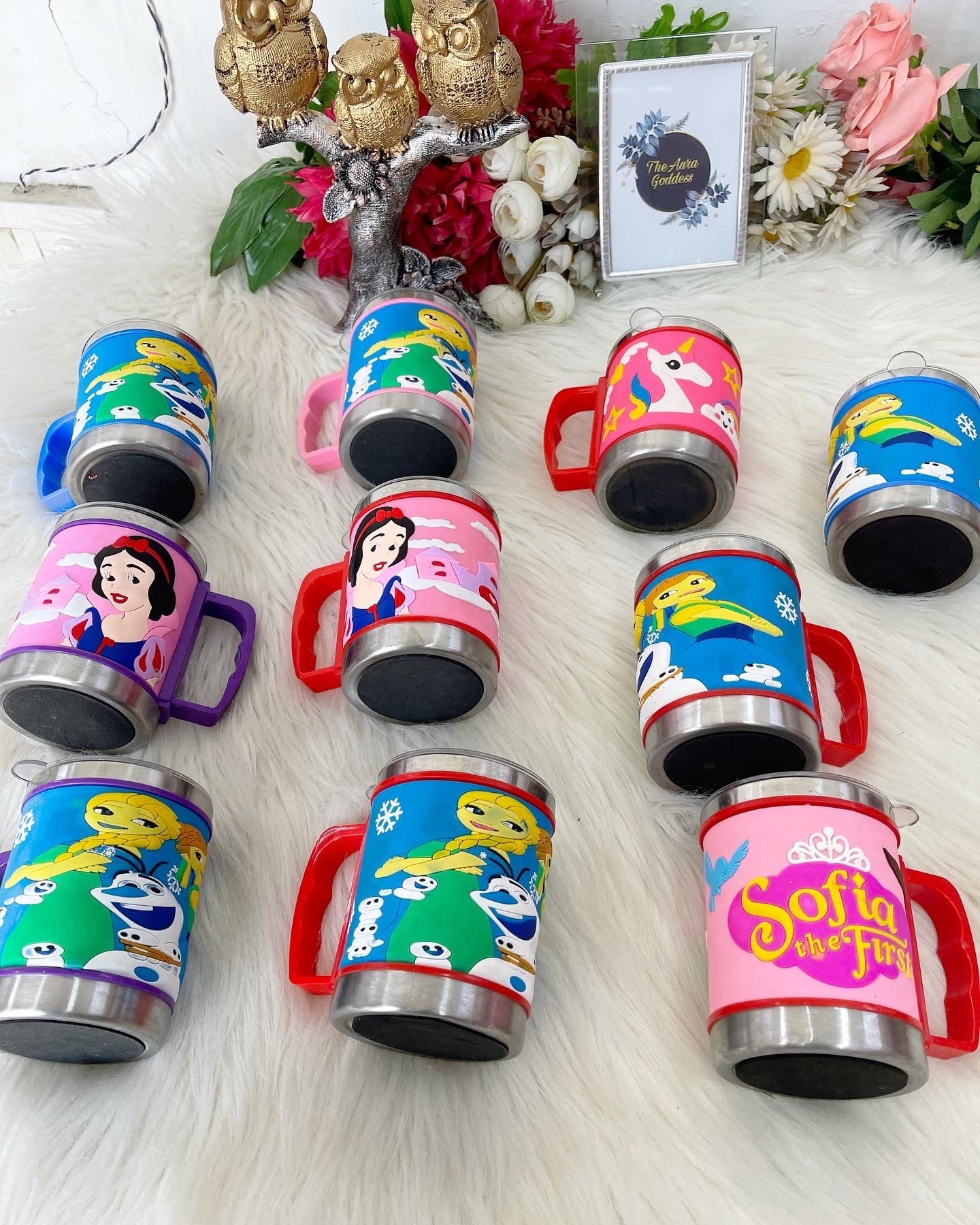 Kids stainless steel mugs