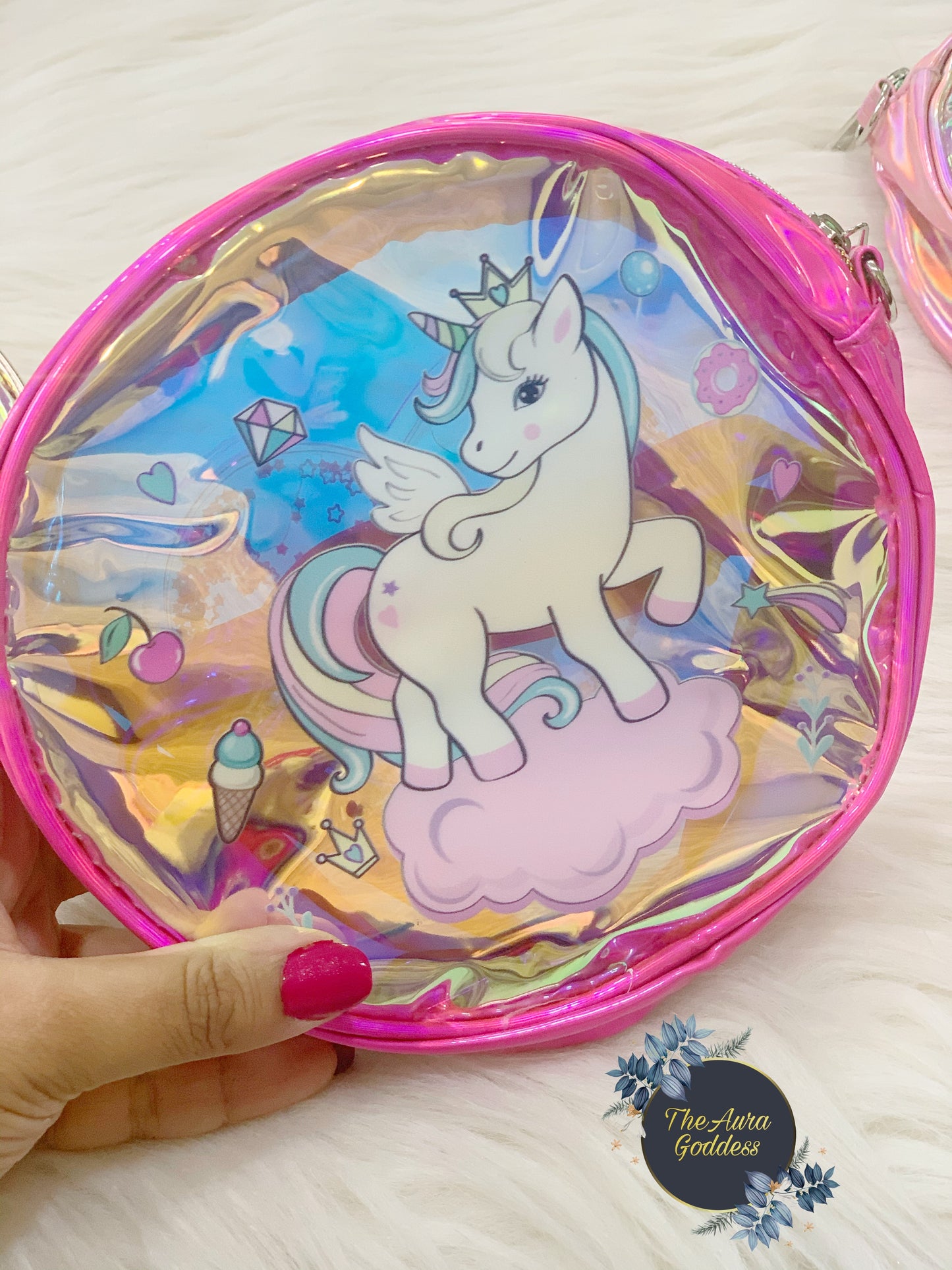 Unicorn 🦄 holographic sling bag