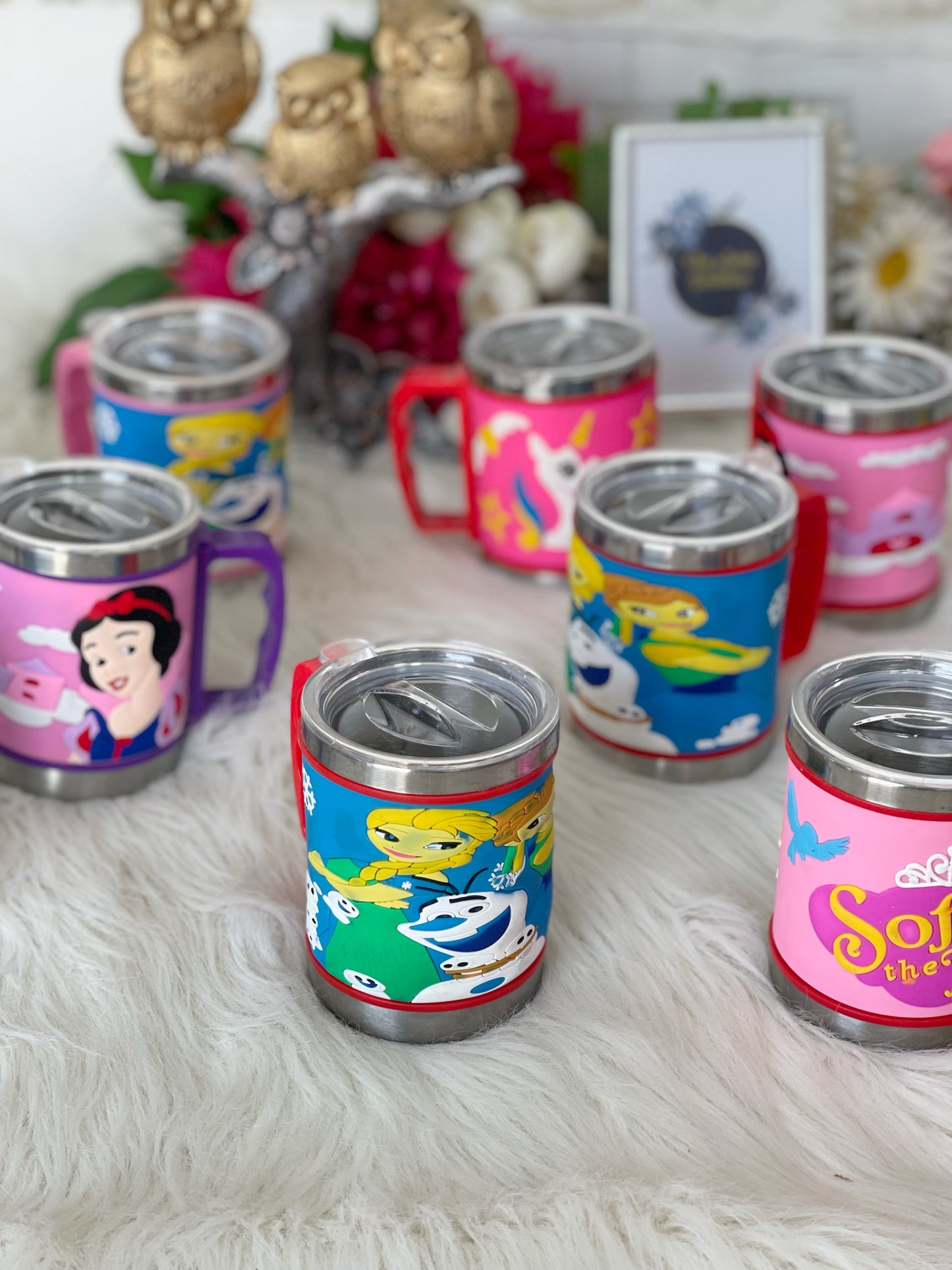 Kids stainless steel mugs