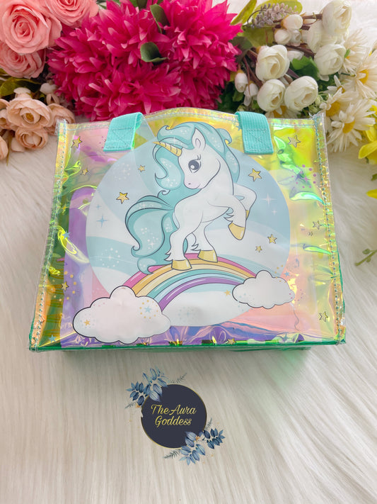 Unicorn holographic bag