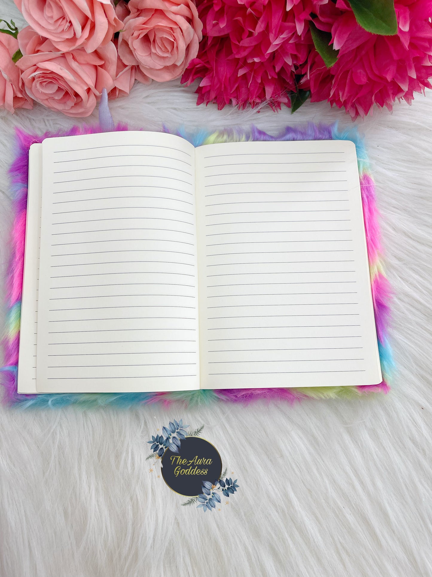 Unicorn Rainbow fur diary